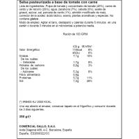 Salsa para pasta súper boloñesa GALLO, frasco 350 g