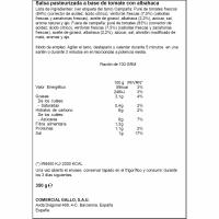 Salsa basílico GALLO, frasco 350 g