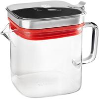 Grasera cuadrada de carne, tapa acero inoxidable IBILI, 600 ml