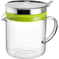 Grasera redonda de carne, tapa acero inoxidable IBILI, 600 ml