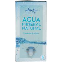 Agua mineral ALZOLA, ecobox 5 litros