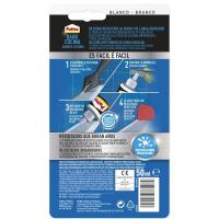 Silicona baño&cocina color blanco PATTEX, tubo 50 ml