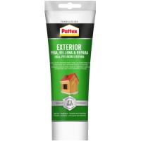 Silicona uso exterior color transparente PATTEX, tubo 80 ml