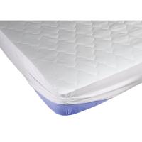 Cubrecolchon impermeable y trasnpirable antiacaros 100% poliester Talla 150 EROSKI