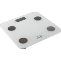 Báscula de baño, analizadora corporal, base de cristal, 7 funciones HBAS1501 JATA, 1 ud