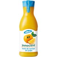 INNOCENT pulparik gabeko laranja zukua, botila 900 ml