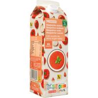 Gazpacho suave EROSKI, brik 1 litro