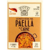 Sazonador paella carne POTE, 12,5 gramos Sazonador paella carne POTE, 12,5 gramos