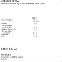 Cerveza Reserva 1925 ALHAMBRA, pack botellín 12x33 cl