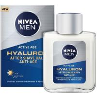 NIVEA MEN HYALURON anti age baltsamoa, flaskoa 100 ml