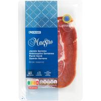 Jamón serrano gran reserva EROSKI Maestro, sobre 100 g