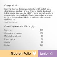 Alimento junior gato esterilizado PERFECT FIT, paquete 750 g