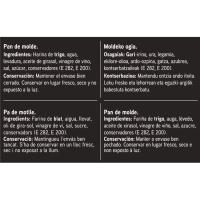 Pan rústico EROSKI, paquete 675 g