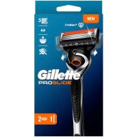Máquina manual con recambio GILLETTE FUSION PROGLIDE, pack 1 ud