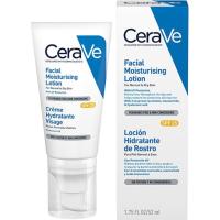 Loción hidratante de rostro con SPF25 CERAVE, tubo 52 ml