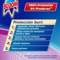 Insecticida eléctrico líqu. lavanda BLOOM, aparato + 2 recambios
