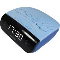 Radio despertador azul, dos alarmas, 477033 Dual METRONIC
