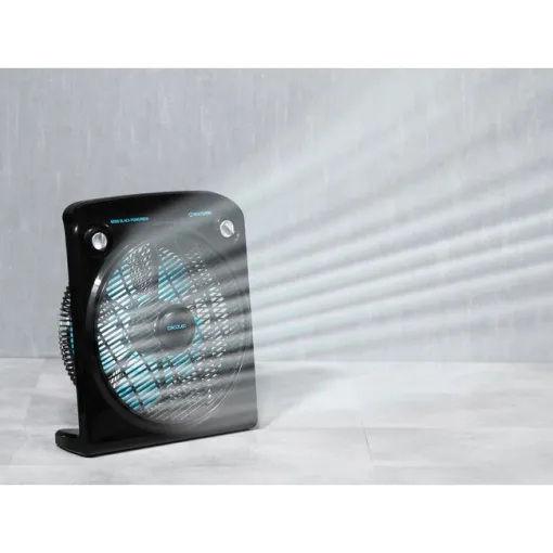 Ventilador Box Fan, 30 cm, 50W, EnergySilence 6000 Black CECOTEC