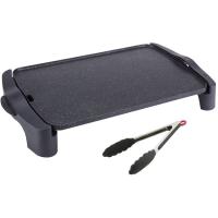Plancha de asar 2500W, 46x28 cm, con pinza AC35, GR557A JATA