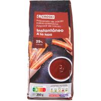 Chocolate instantáneo a la taza EROSKI, bolsa 350 g Chocolate instantáneo a la taza EROSKI, bolsa 350 g