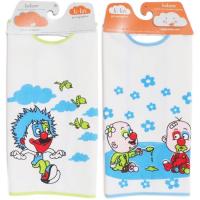 Babero microfibra Porrotx Pupu-Lore, impermeable, cierre elástico, 31x37 cm, 2 uds Babero microfibra Porrotx Pupu-Lore, impermeable, cierre elástico, 31x37 cm, 2 uds