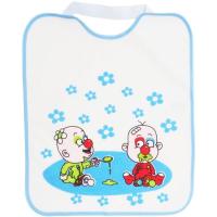 Babero microfibra Porrotx Pupu-Lore, impermeable, cierre elástico, 31x37 cm, 2 uds