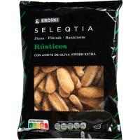 Pan rustic EROSKI SELEQTIA, paquete 140 g Pan rustic EROSKI SELEQTIA, paquete 140 g