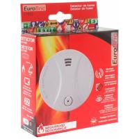 Detector de humos, pila 9V incluida EUROBRIC, 1 ud.