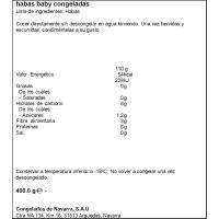 Habas baby VERLEAL, bolsa 400 g