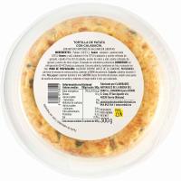 Tortilla de patata-calabacín-huevo campero EROSKI, 1 ud, 300 g