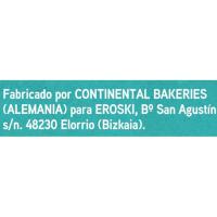 Pan de centeno y sésamo EROSKI, paquete 250 g
