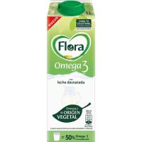 Preparado lácteo con omega 3 FLORA brik 1 litro
