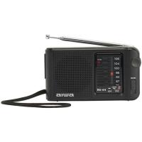 Radio portátil con auriculares negra, a pilas, RS-44 AIWA Radio portátil con auriculares negra, a pilas, RS-44 AIWA