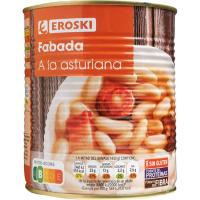 Fabada a la asturiana EROSKI, lata 865 g