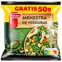 FINDUS barazki menestra, poltsa 850 g