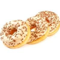 Berlina de chocolate blanco, bandeja 3 uds