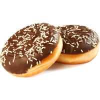 Berlina 23% rellena de cacao EROSKI, bandeja 2 uds