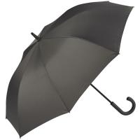 Paraguas largo automático, montura metal, 8 varillas de fibra de vidrio