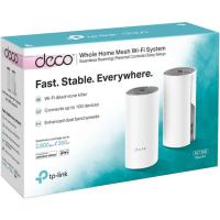 Sistema Wifi AC1200 Mesh Deco E4 TP-LINK, 2 nodos