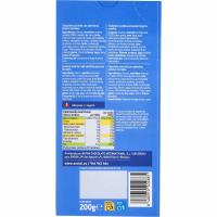 Chocolate con leche con almendras enteras EROSKI, tableta 200 g