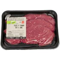 Filete 1ª de Ternera ecológica EUSKO LABEL, bandeja aprox. 450 g