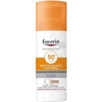 Fotoprotector SPF50+ control color cc EUCERIN, dosificador 50 ml