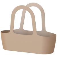 Maceta en pvc  bolsa Paris beige ARTEVASI, 43x16x34 cm
