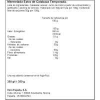 Mermelada de calabaza de temporada HEROS, frasco 350 g