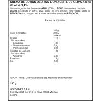 Crema de atún LA PIARA OCEANIX, pack 2x75 g