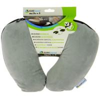 Almohada cervical de microesferas convertible en cojín KINE TRAVEL, 1 ud