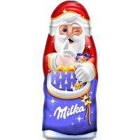 Figura Santa Navidad MILKA, 1 ud, 45 g Figura Santa Navidad MILKA, 1 ud, 45 g