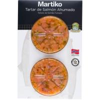 Tartar de salmón ahumado MARTIKO, pack 2x75 g Tartar de salmón ahumado MARTIKO, pack 2x75 g