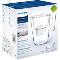 Jarra filtradora de agua, 2,6 litros, con filtro Micro x-Clean Water PHILIPS