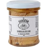 Ventresca de atún claro fresco COSTA VASCA, frasco 150 g